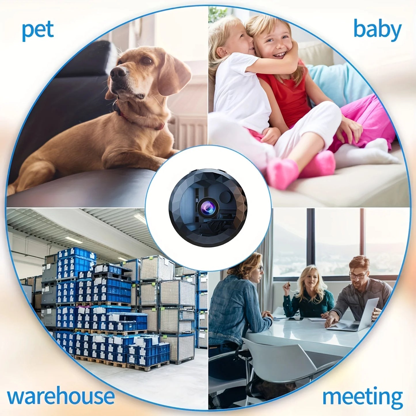 Mini Wifi Camera 1080P HD Wireless Security Camera Security Protection Voice Video Surveillance Night Version Camcorder 2025 New